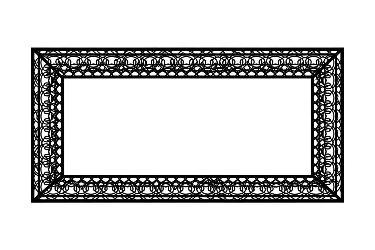 Decorative Rectangle Frame Bundle, an Illustration by Designs_River (Photo 6 of 31)