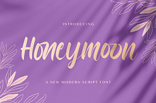 Honeymoon - Handwritten Font