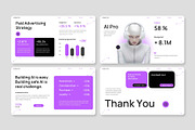 AI Modern Tech Google Slides, a Presentation Template by Premast (Thumbnail 4 of 4)