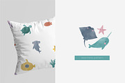 Big sea adventure - watercolor set, an Animal Illustration by Cute And Wild (Thumbnail 6 of 7)