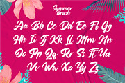 Summer Brush Script Brush Font, a Script Font by WhymoreArt (Thumbnail 6 of 7)