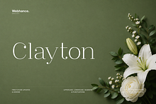 Clayton – Elegant Serif Typeface