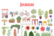 Town Creator - Clipart Collection, a Decorative Illustration by Alina Sh (Thumbnail 6 of 8)