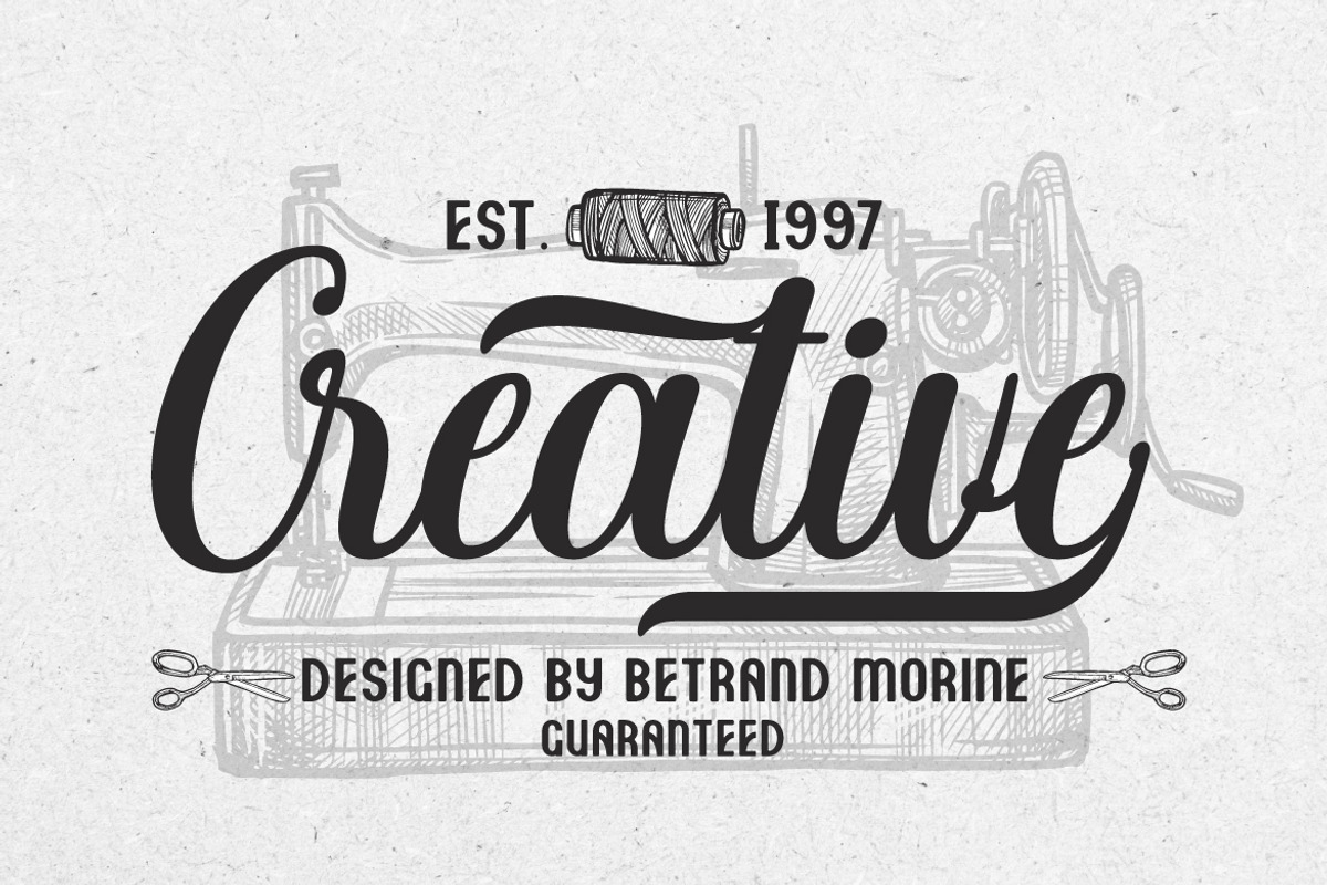 Brightlast - a Vintage Script Font, a Script Font by Vava Aryanto (Photo 7 of 9)