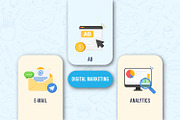 Digital marketing, an Object Illustration by pictranoosa_studio (Thumbnail 2 of 3)