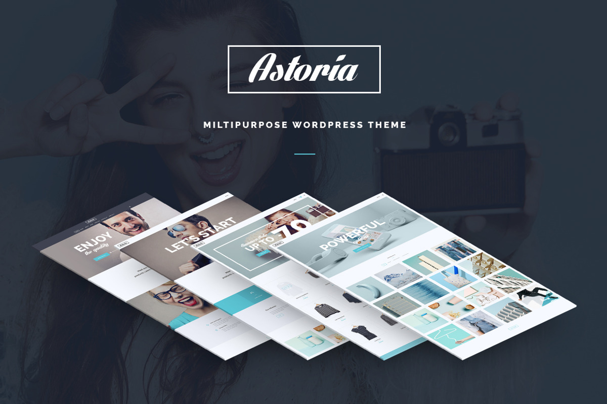Astoria - Multi-purpose WP Theme, a WordPress Template by ThemeREX (Photo 1 of 3)