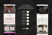 Luxury Canva Sales page website, a Landing Page Template by My Template Studio (Thumbnail 9 of 14)