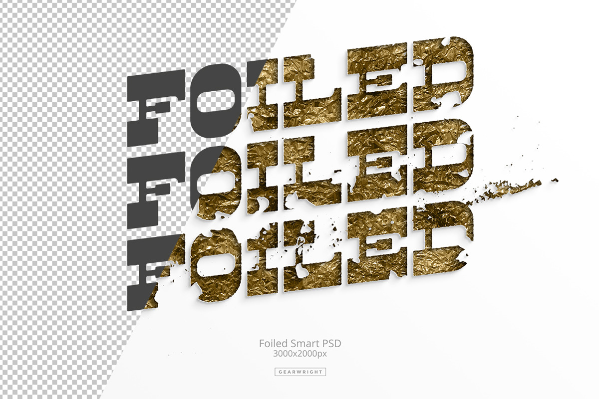 Foiled Smart PSD preview 5