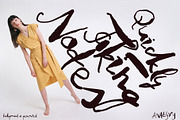 HENRI & PABLO paintbrush font, a Handwritten Font by ana & yvy (Thumbnail 10 of 15)