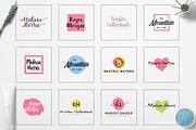 520 Premade Logo Bundle + Bonus, a Branding & Logo Template by XpertgraphicD (Thumbnail 40 of 76)