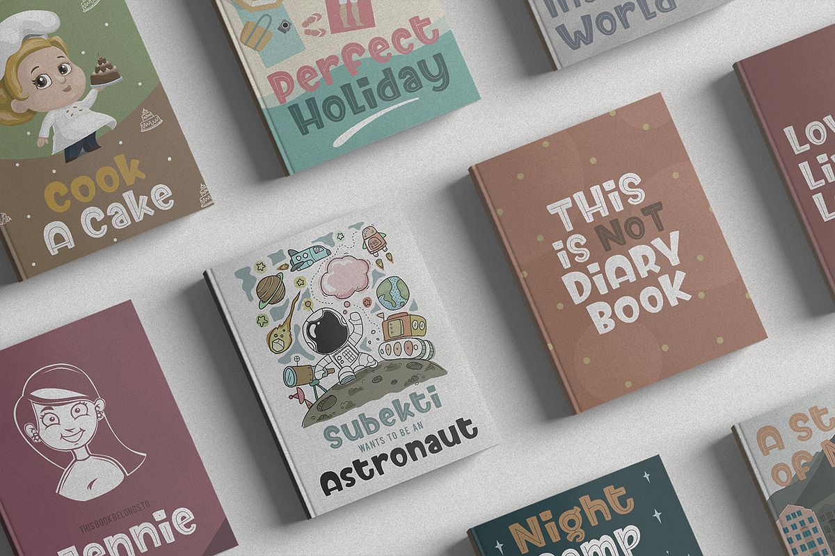 Birly ~ 2 Styles Cute Font preview 8