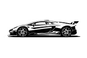 Sports Car Vector Bundle, an Illustration by Designs_River (Thumbnail 2 of 9)