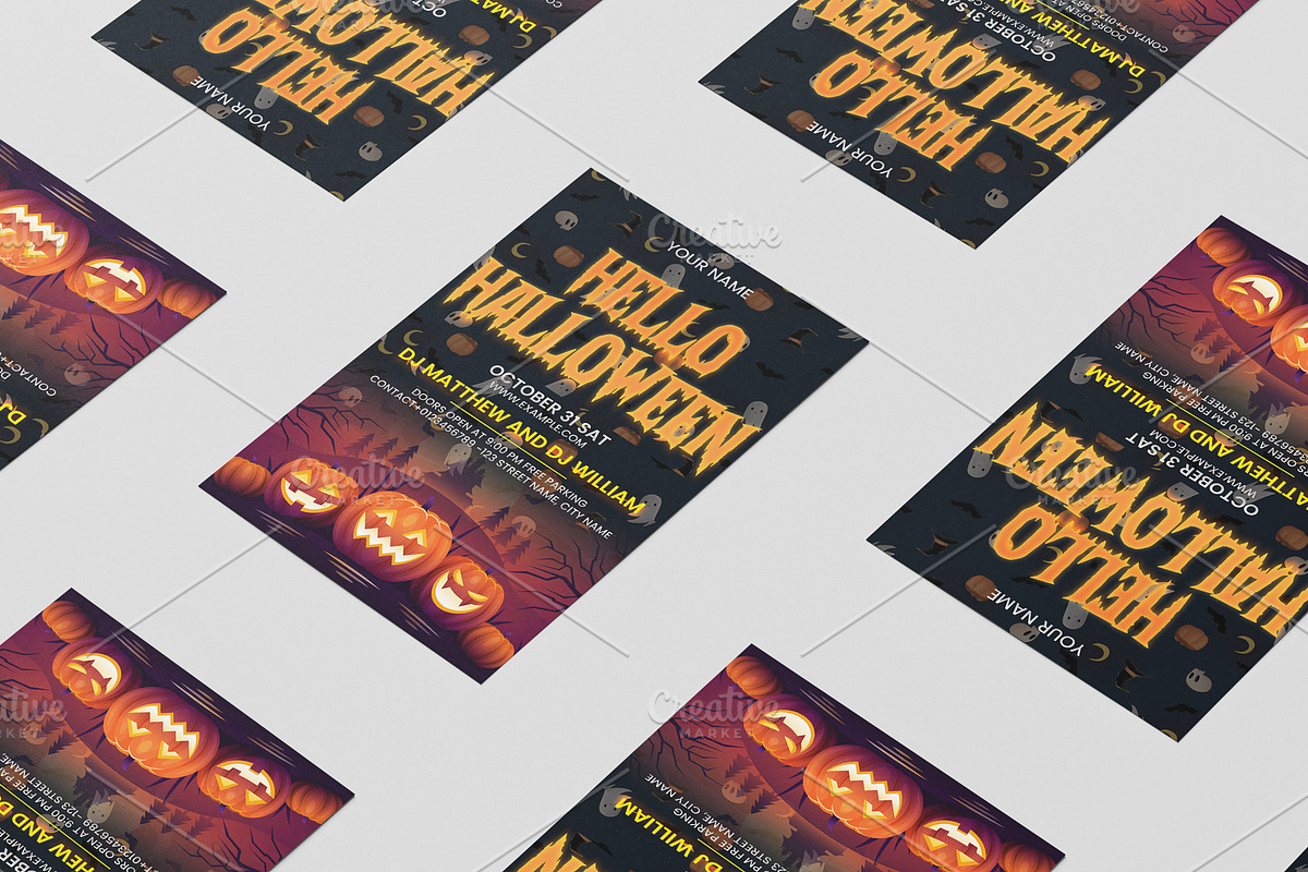 Halloween Horror Party Flyer 2022, a Flyer Template by ExpertDesigner411 (Photo 3 of 5)