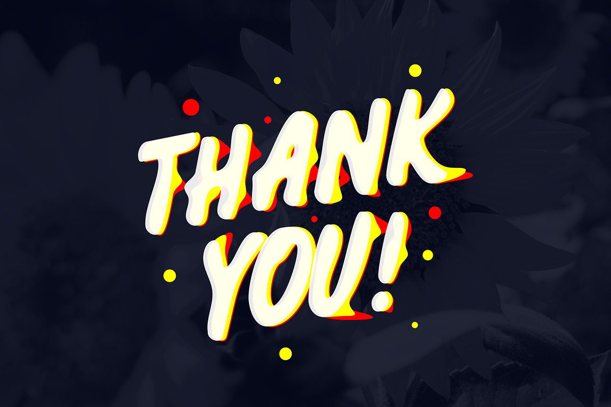 Hey Brights, a Font by NUGS (Photo 9 of 9)