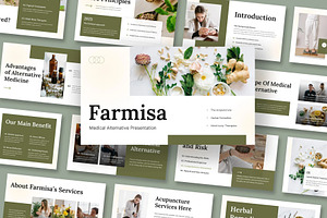 Medical Alternative Google Slides, a Presentation Template by Fit-tee