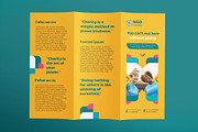 NGO Brochure Trifold, a Brochure Template by TemplatesNow! (Thumbnail 2 of 3)