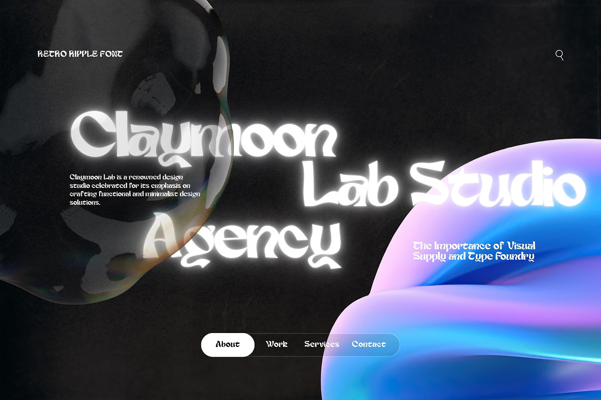 Bramble Bold Playful Chunky Display, a Sans Serif Font by Claymoon Lab (Photo 8 of 8)