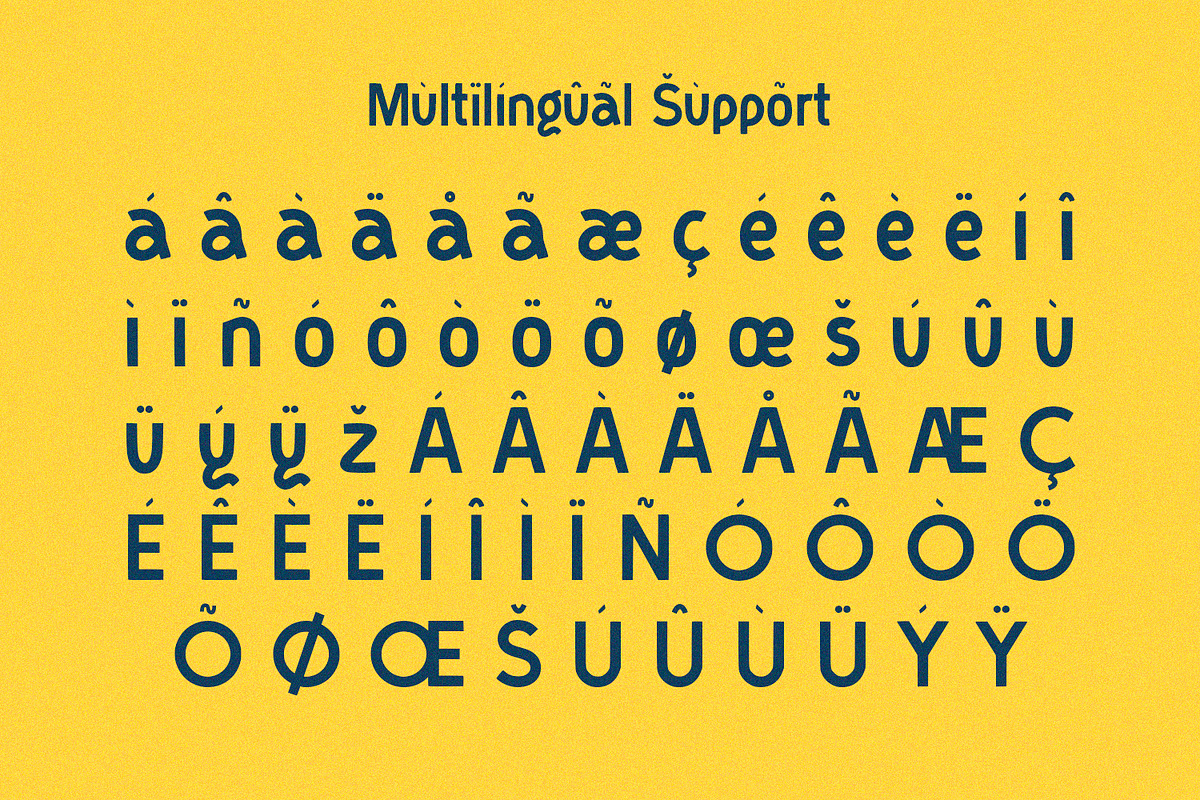Glowdust - Display Sans, a Sans Serif Font by Alpaprana (Photo 9 of 10)
