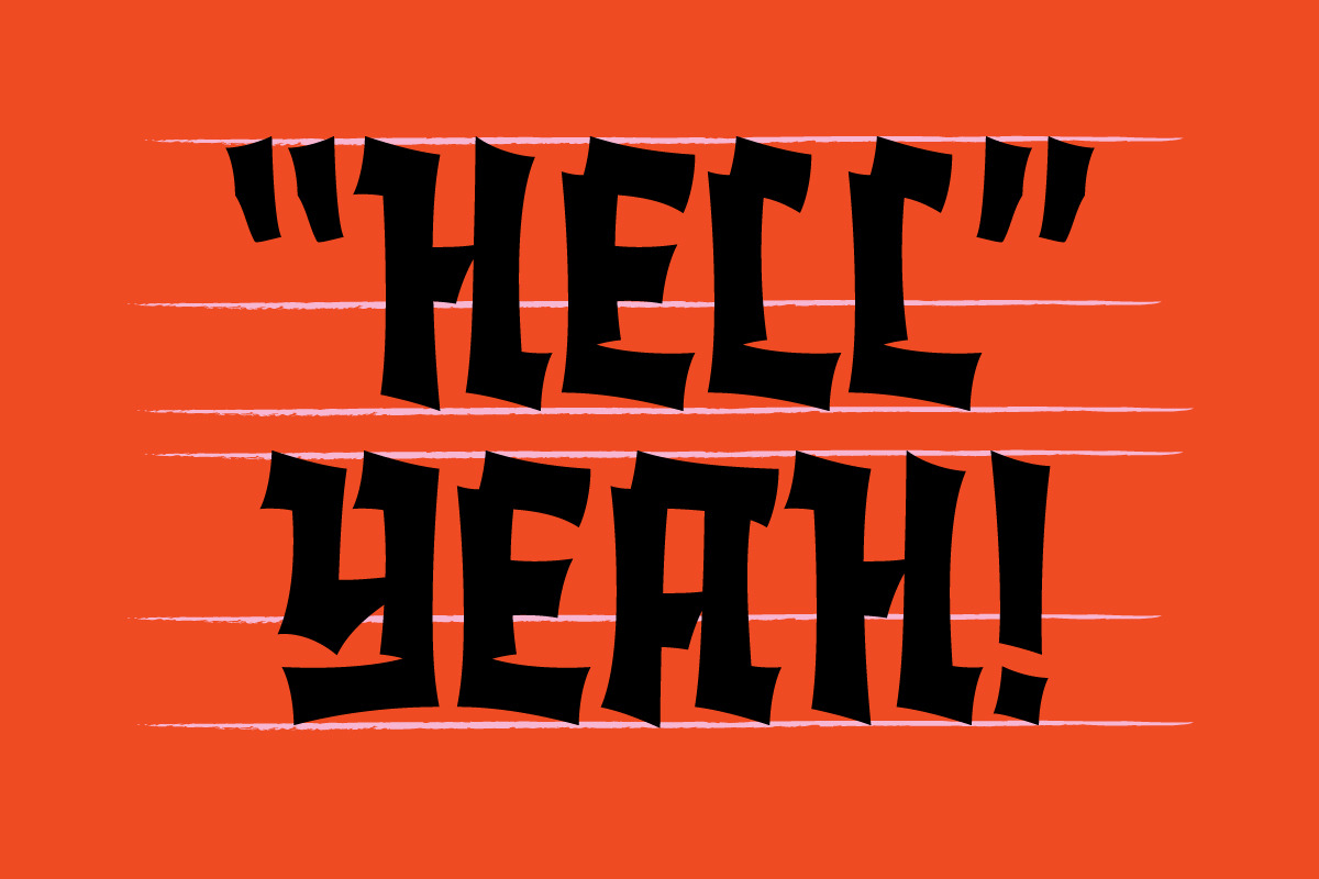 Grave Digger, a Blackletter Font by Price Foundry (Photo 7 of 23)