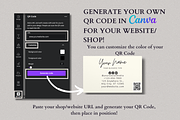 Business Card Lash Editable in Canva, a Business Card Template by KnowyourLabel (Thumbnail 4 of 6)