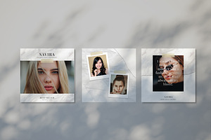 Savira Instagram Template