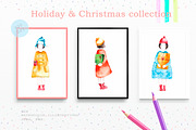 Holiday & Christmas collection, a Decorative Illustration by Knysh Ksenya (Thumbnail 2 of 16)