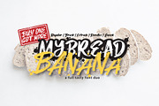 MyBread Banana Font Duo, a Font by D&K Project (Thumbnail 1 of 10)
