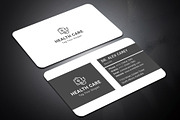 Health Care Business Card, a Business Card Template by graphicsunday (Thumbnail 3 of 4)