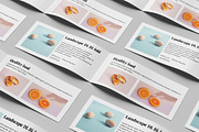 DL Bifold Borchure Mockup, a Books & Magazine Mockup by Tokobeta (Thumbnail 7 of 8)