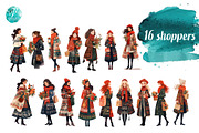 Christmas Market Graphics, an Object Graphic by Verdigris Studios (Thumbnail 3 of 4)