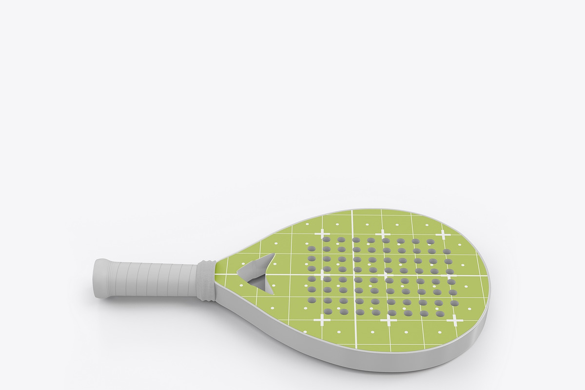 Paddel Racket Mockup, a Product Mockup by OneVectorStock