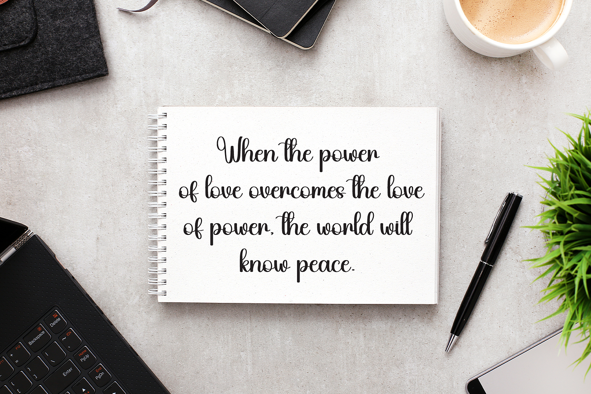 Mother | Script Font, a Handwritten Font by Scratchones (Photo 5 of 9)