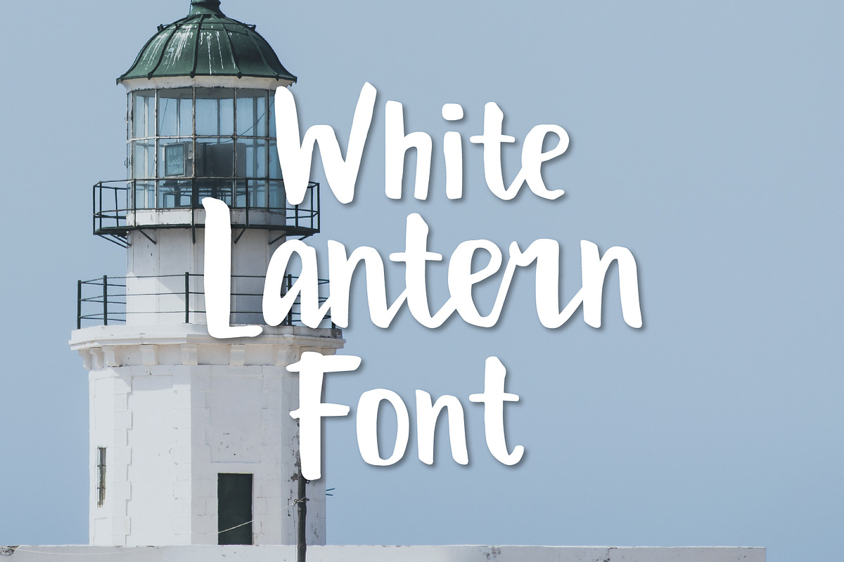 White Lantern Font