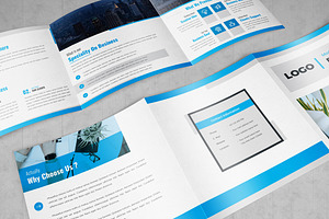 Creative Square Trifold Brochure