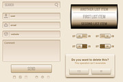 CreamUI - mobile interface kit, an UI Kit Template by Picseel (Thumbnail 5 of 5)