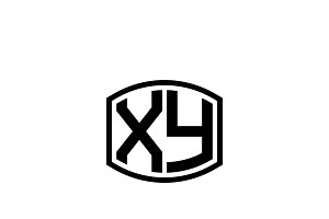 XY Logo Design Vector Template