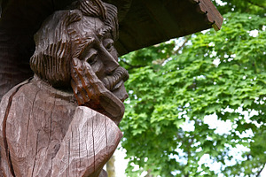 Wooden Christ sculpture, an Arts & Entertainment Photo by BOOCYS