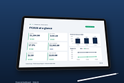 Annual Report Presentation Template, a Presentation Template by novexora (Thumbnail 1 of 4)