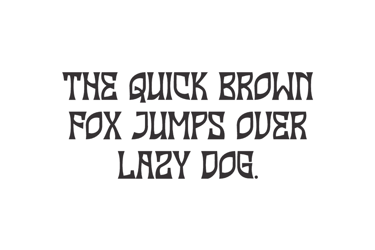 Greek Meswax - Typeface Font, a Sans Serif Font by Iqsiart Studio (Photo 5 of 6)
