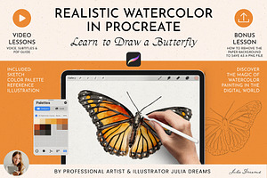 Procreate Tutorial - Butterfly