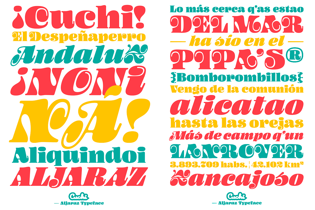 Aljaraz Font, a Serif Font by Cuchi, qué Tipo! Foundry (Photo 15 of 15)