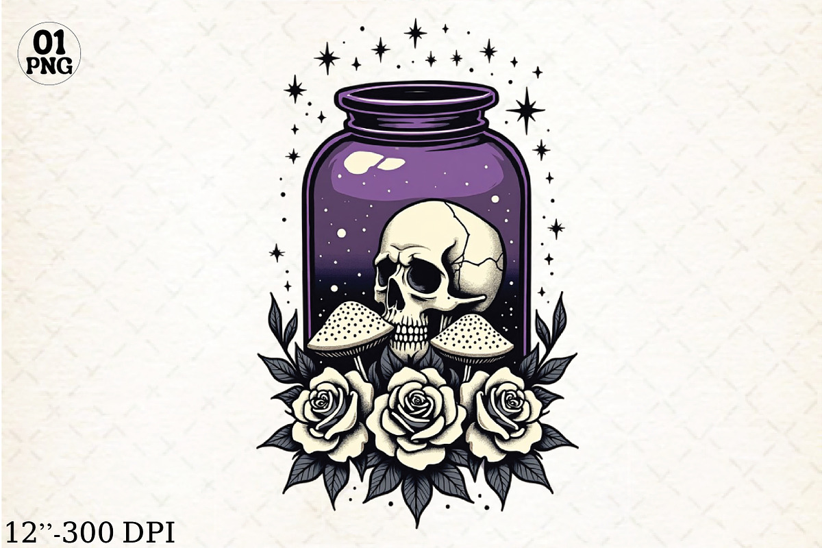 Skull Switch Sublimation, a Graphic by Libby Wishes (Photo 1 of 5)