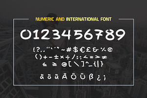 Michael Brush Display Font