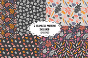 Linocut Tree Leaves Collection, a Graphic by PicByKate (Thumbnail 7 of 8)
