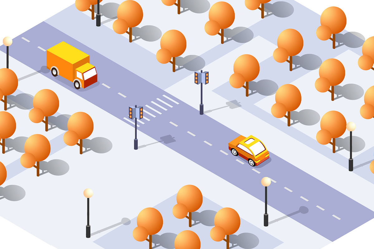 Isometric city constructor, a Graphic by AlexZeL (Photo 14 of 16)