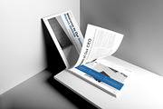 Annual Report Template Landscape, a Brochure Template by DesignCrest (Thumbnail 4 of 13)