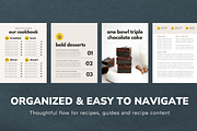 Food Creator Cookbook Template, a Magazine Template by Studio Soluna (Thumbnail 6 of 10)
