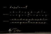 Penthagon // Script Font Duo, a Script Font by GDcreative (Thumbnail 10 of 11)