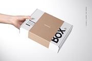 Mailing Box Mockup Bundle, a Packaging Mockup by creatsy5 (Thumbnail 9 of 10)