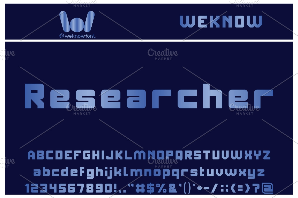 Elite Mind font, a Font by weknow (Photo 3 of 5)